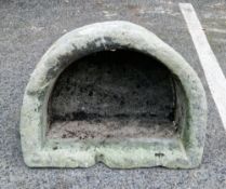 Stone trough  Dimensions: Height 31cm x Width 70cm x Depth 56cm Appprox. Condition Report