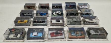 Forty-nine James Bond collectable cars in original sealed boxes, by GE Fabbri Ltd, together with a