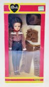 Sindy Goes West by Pedigree, no.44748, circa 1983, boxed with accessories and American price label