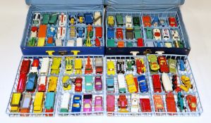 Matchbox Series 41 Collectors Case together with a Matchbox Superfast Collector's Carrying Case both