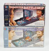 Two MB boxed electronic computer Battleship games (2)  Condition Report We do not offer in-house