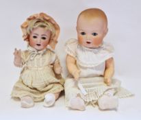 Alt, Beck & Gottschalk bisque doll, circa 1912, impressed 1361, 35-36 made in Germany no.10, with
