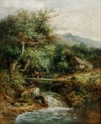 E. Walters (19th century) Oil on canvas 