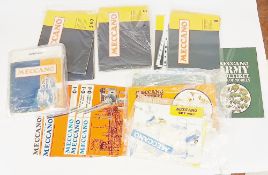 Quantity of mainly 1970's Meccano instructions and book of models to include multi-kit Crane