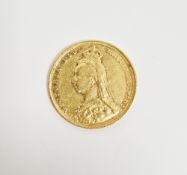 Victoria old head 1888 circulated full sovereign