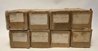 Eight boxed wooden puzzles some marked Neville Puzzle Club to include Salcombe Estuary, Making