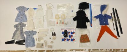 Collection of Pedigree Sindy clothing, all circa 1960's, including part sets including winter