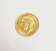 George V 1913 circulated full sovereign