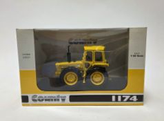 Universal Hobbies 1:32 scale diecast model Ford County 1174 Tractor yellow box, limited edition