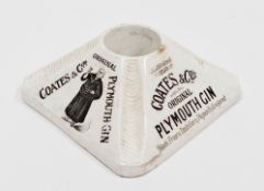 Late 19th / early 20th century stoneware advertising ' Coates & Co's Original Plymouth gin '