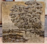 Collection of watercolours, oil paintings, pastels, acrylics and limited edition prints, including a