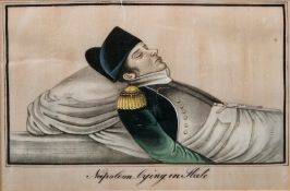 Chinese Export School, first half of the 19th century Watercolour & gouache on rice paper Three