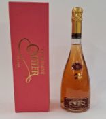 Cattier Prestige Rose Champagne, Red Kiss, 750ml 12.5% vol, in original box