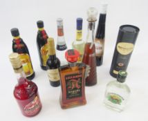 Two bottles of Matusalem very old sweet oloroso 30yo sherry, 375ml, 20.5% vol, Zubrowka bison