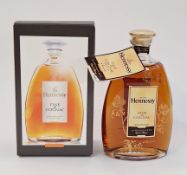 Hennessy Fine de Cognac, the bottle featuring a gold and grape design by Eric Giriat, 70cl 40%