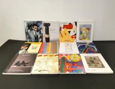 A collection of twelve art auction catalogues from 2019, from Bonhams, Sotheby's, and Christie's