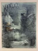 An Art Nouveau style lithographic poster after Emile Vernier and Alphonse de Neuville for the
