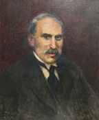 Leopold Pilichowski (1869-1933), oil on canvas, portrait of a gentleman, signed and dated 1931 to