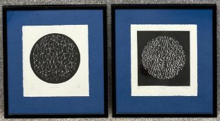 A pair of framed and glazed screenprints. limited editions 3/200, signed and dated Stan Green,