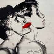 Andy Warhol (1920-1987), an original German new wave film poster for 'Querelle' 1982, directed by
