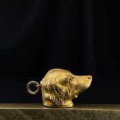 WITHDRAWN - See Lot 1 for a full explanation. A 19th century yellow metal propelling pencil