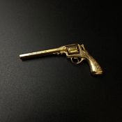 WITHDRAWN - See Lot 1 for a full explanation. A yellow metal Sampson Mordan & Co. propelling pen