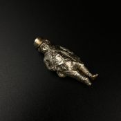 WITHDRAWN - See Lot 1 for a full explanation. A 19th century white metal figural propelling pencil