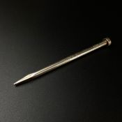 WITHDRAWN - See Lot 1 for a full explanation. A mid 20th century hallmarked silver Villiers