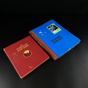 Two folio's of stamps to include The Strand Stamp Album containing a collection from around the