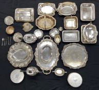 A large collection of forty-eight pieces of 19th century moulded, engraved, pierced and chased