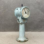 A 20th century Japanese Nippon Zosen Kikai Co. Ltd. Tokyo electric engine ships telegraph having a