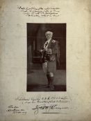 An early 20th century portrait photograph of the fiddler and composer James Scott Skinner in