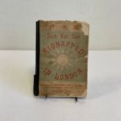 A rare early 20th century 1st edition (later issue) book titled 'Kidnapped in London: Being the