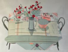 Glynn Boyd Harte (1948-2003), a 20th century limited edition lithograph, still life scene of a