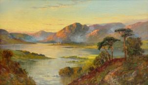 Francis E. Jamieson aka W. Richards (1895-1950), a 20th century oil on canvas depicting a