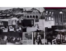 A collection of seven photographs depicting the residences of Sun Yat-sen, a photograph of Lt