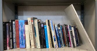 A mixed collection of art books to include Michelangelo, Bruegel, Durer, Van Gogh, Mondrian and