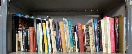 A mixed collection of art books to include Velazquez, Matisse, Picasso, Rembrandt, Da Vinci and