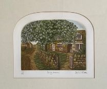 Stephen Whittle (1953-2000), a contemporary limited edition etching with aquatint titled 'Spring