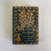 A first Peacock edition of Pride and Prejudice 1894 by Jane Austin, published in London by George