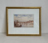 Attributed to Reverend John Louis Petit (1801–1868), a 19th century watercolour depicting the