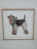 Peter Clark (b.1944), a contemporary lithograph after the original collage titled 'Seadog', signed
