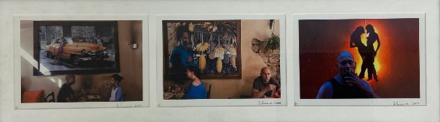 David Lurie (b.1951), a set of three contemporary limited edition photographic portraits from 'The
