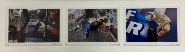 David Lurie (b.1951), a set of three contemporary limited edition photographic portraits from 'The