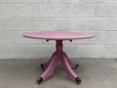 A Georgian style painted occasional table. H.52 W.91 D.61cm