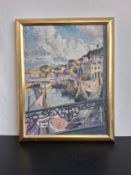 Clare Atwood (1866-1962), A 20th century Impressionist style oil on canvas, view of a Continental