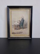 Hannah Humphrey (1745-1818), a late 18th century hand coloured stipple engraving titled 'Un