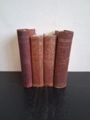 George Eliot (Mary Ann Evans 1819-1890), four 19th century novels to include two first edition