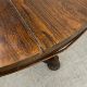 A William IV rosewood tilt top table dining table on triform acanthus carved base. H.73 Dia.128cm ( - Image 6 of 8