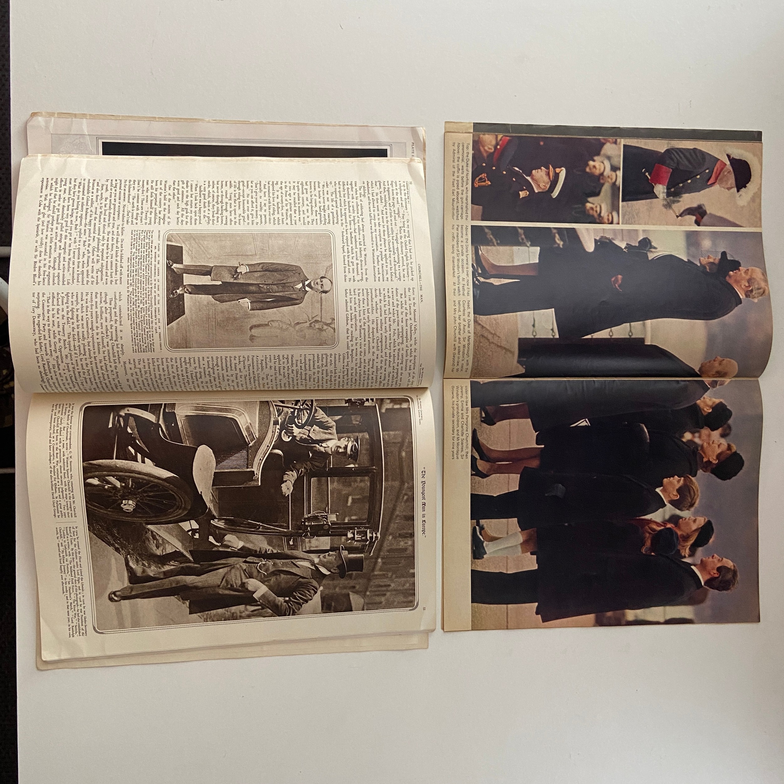 Winston S. Churchill (1874-1965), a mixed collection to include two 1955 copies of The Manchester - Image 4 of 4